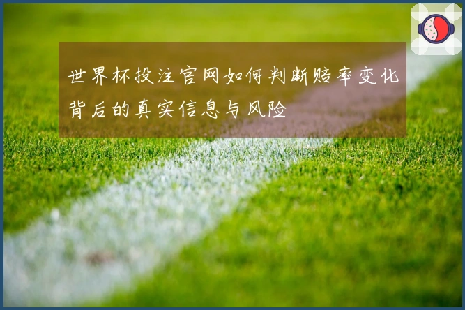 世界杯投注官网如何判断赔率变化背后的真实信息与风险