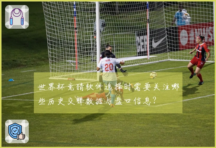 世界杯竞猜软件选择时需要关注哪些历史交锋数据与盘口信息？
